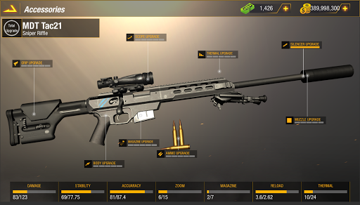 Sniper Game: Bullet Strike - Free Shooting Game (Scope Increases) screenshot 2