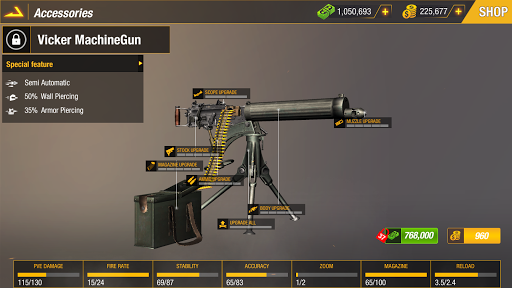 Sniper Game: Bullet Strike - Free Shooting Game (Scope Increases) screenshot 5