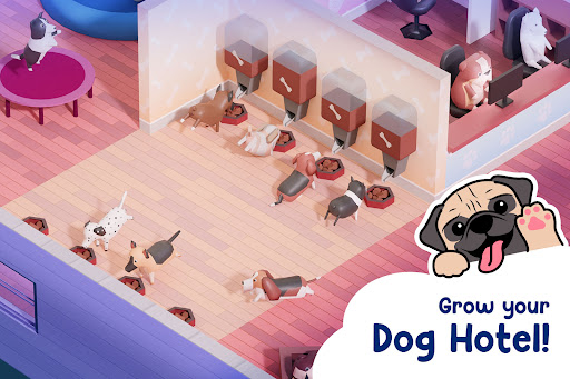 Dog Hotel Tycoon (Unlimited Gems, Collected Speed x100) screenshot 10