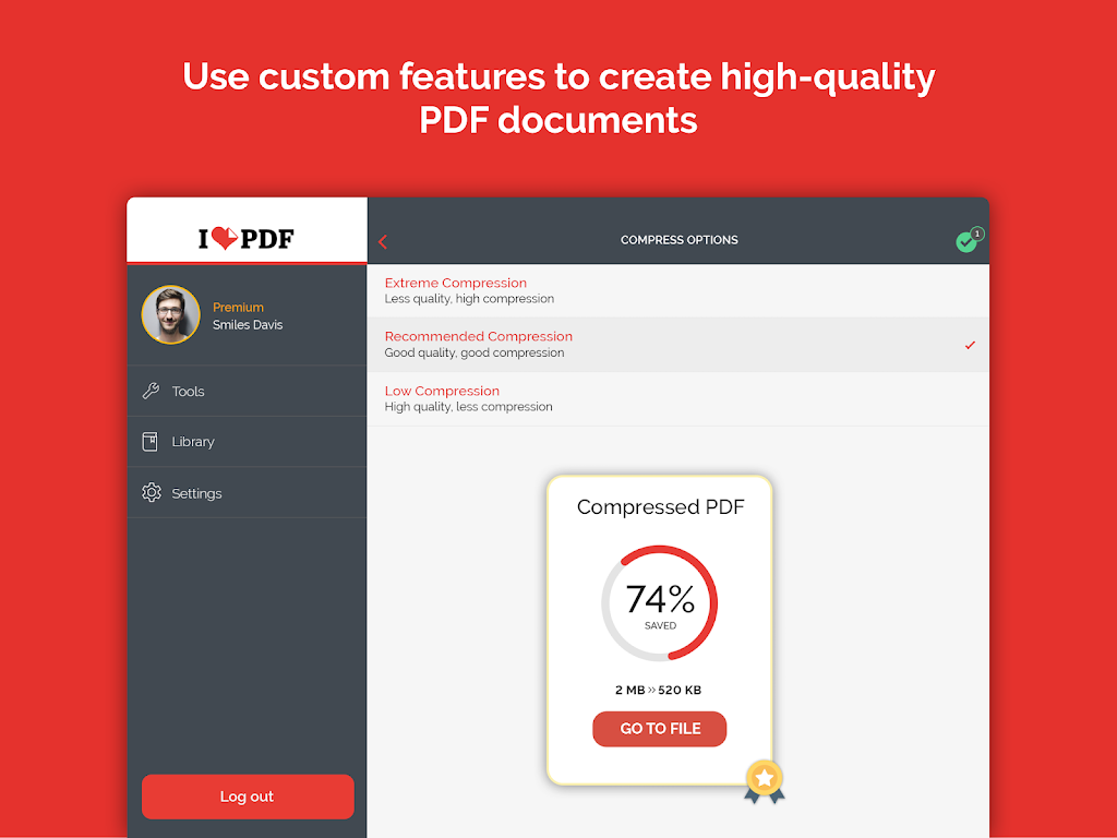 ILovePDF - PDF Editor & Reader (Premium) Download MOD APK - APKem.com