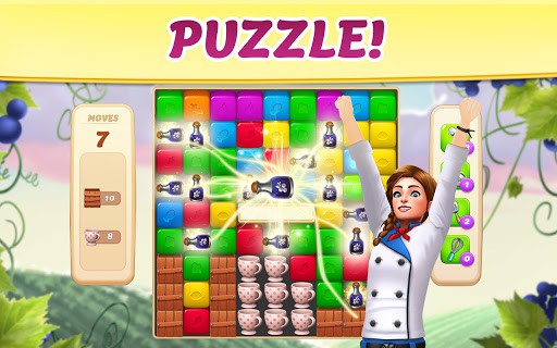 Vineyard Valley: Match & Blast Puzzle Design Game screenshot 1