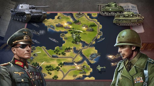 WW2: Strategy Commander Conquer Frontline screenshot 1