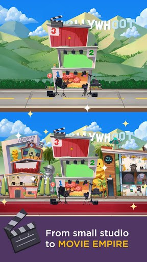 Hollywhoot: Idle Hollywood Evolution Parody screenshot 2