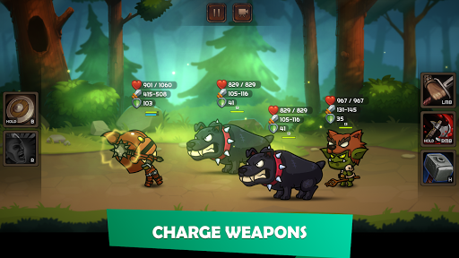 Kinda Heroes: Legendary RPG, Rescue the Princess! (Free Shopping, Unlocked Heroes) screenshot 0