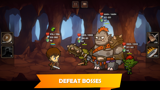 Kinda Heroes: Legendary RPG, Rescue the Princess! (Free Shopping, Unlocked Heroes) screenshot 3