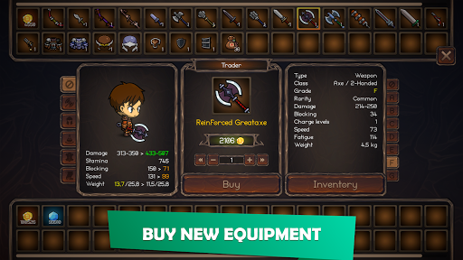 Kinda Heroes: Legendary RPG, Rescue the Princess! (Free Shopping, Unlocked Heroes) screenshot 6