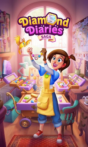 Diamond Diaries Saga (Unlimited Money) screenshot 4