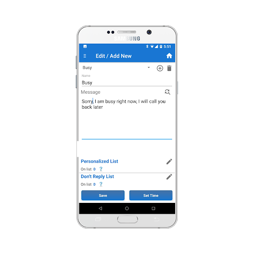 SMS Auto Reply - Autoresponder- Auto SMS Messages (Paid) screenshot 0