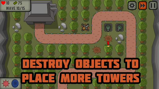 Tactical War: Tower Defense Game (Unlimited money) screenshot 1