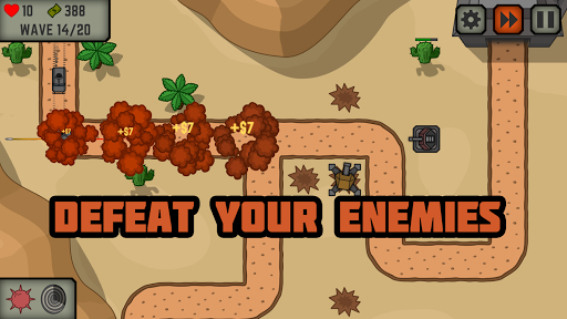 Tactical War: Tower Defense Game (Unlimited money) screenshot 2