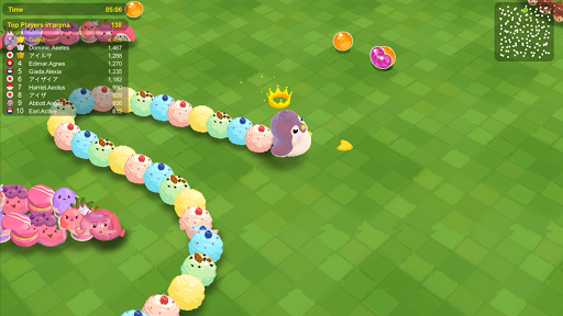 Sweet Crossing: Snake.io (Unlimited Money) screenshot 0