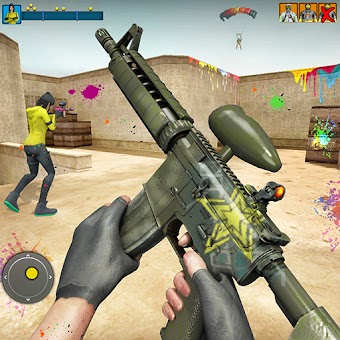 Paintball Shooting Game 3D (Unlimited Money) icon