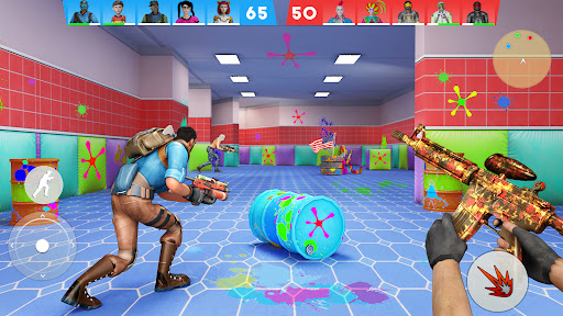 Paintball Shooting Game 3D (Unlimited Money) screenshot 1