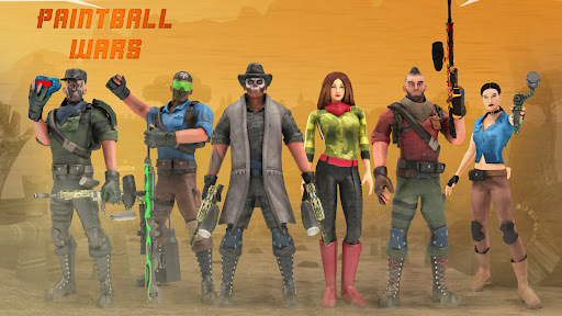 Paintball Shooting Game 3D (Unlimited Money) screenshot 2