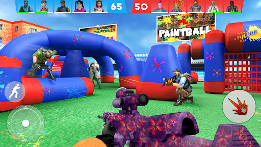 Paintball Shooting Game 3D (Unlimited Money) screenshot 3