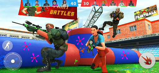 Paintball Shooting Game 3D (Unlimited Money) screenshot 6
