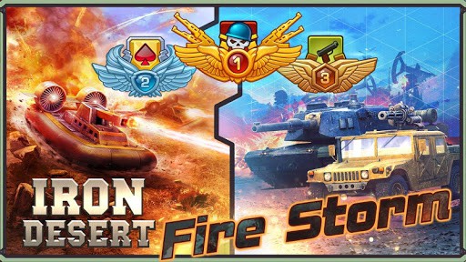 Iron Desert - Fire Storm (Unlimited Money) screenshot 0
