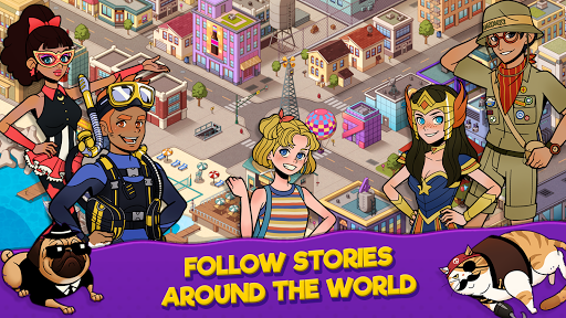 Runway Story (Coins/Tickets/Stars) screenshot 1