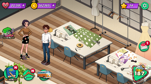 Runway Story (Coins/Tickets/Stars) screenshot 5