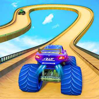 Car Racing Monster Truck Games (Unlimited Money) icon