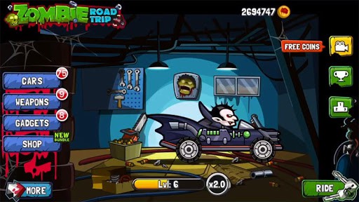 Zombie Road Trip (Unlimited Money) screenshot 4