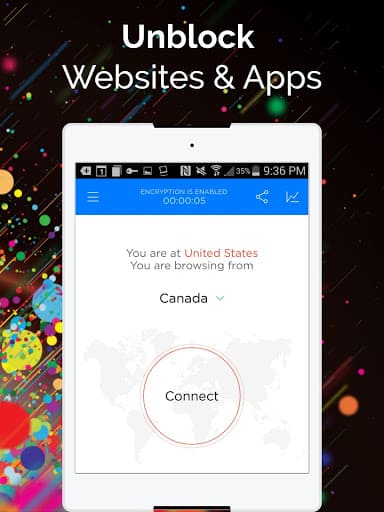 Touch VPN -Free VPN Proxy & WiFi Privacy (Unlocked) screenshot 3