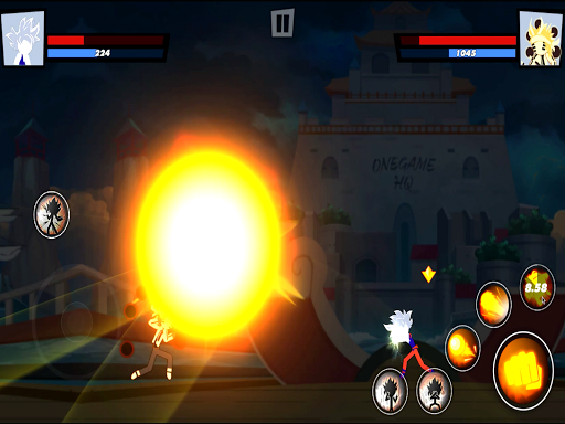 Super Stick Fight AllStar Her (One Hit, God Mode, Unlimited Card) screenshot 21