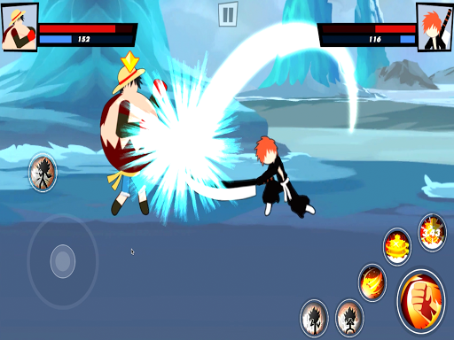 Super Stick Fight AllStar Her (One Hit, God Mode, Unlimited Card) screenshot 22