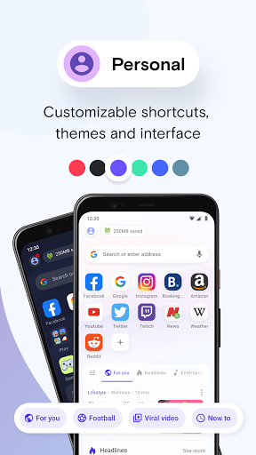 Opera Mini - fast web browser (VIP/Premium Unlocked) screenshot 4