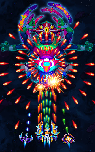 Galaxiga Arcade Shooting Ga (Unlimited Money) screenshot 11