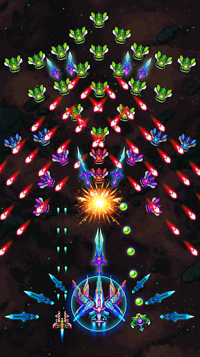Galaxiga Arcade Shooting Ga (Unlimited Money) screenshot 1