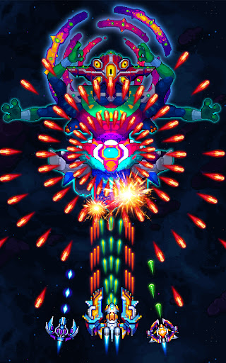 Galaxiga Arcade Shooting Ga (Unlimited Money) screenshot 19