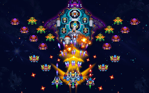 Galaxiga Arcade Shooting Ga (Unlimited Money) screenshot 22