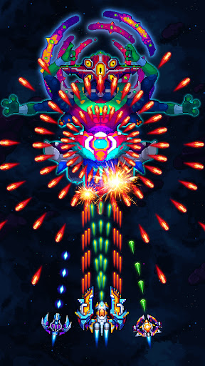 Galaxiga Arcade Shooting Ga (Unlimited Money) screenshot 3