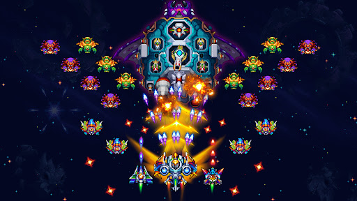 Galaxiga Arcade Shooting Ga (Unlimited Money) screenshot 6