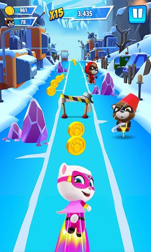 Talking Tom Hero Dash - Run Game (Unlimited Money) screenshot 2