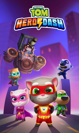 Talking Tom Hero Dash - Run Game (Unlimited Money) screenshot 4