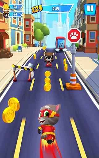 Talking Tom Hero Dash - Run Game (Unlimited Money) screenshot 6