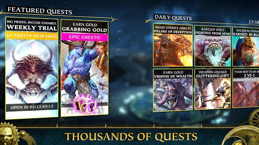 Warhammer Quest: Silver Tower (Unlimited Money) screenshot 0