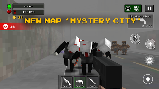Pixel Z Gunner 3D (Free Shopping) screenshot 3
