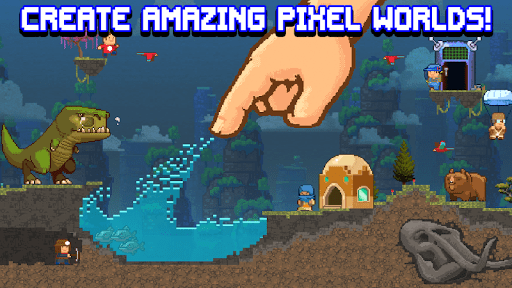 The Sandbox Evolution - Craft a 2D Pixel Universe! (Unlimited Money) screenshot 0