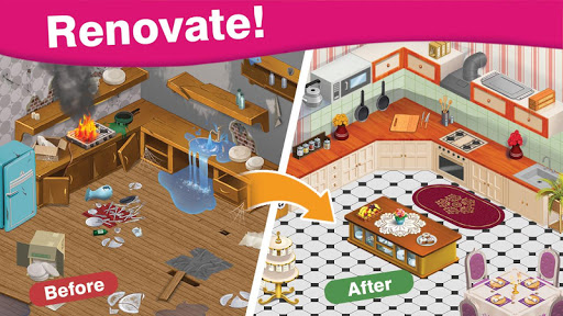 Home Cafe - Mansion Design (Unlimited Money) screenshot 0