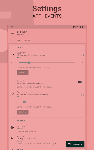 Everyday | Calendar Widget (Pro Unlocked) screenshot 12