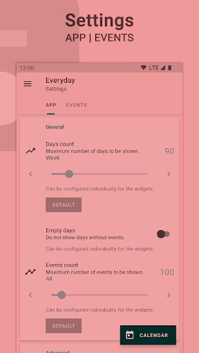 Everyday | Calendar Widget (Pro Unlocked) screenshot 4