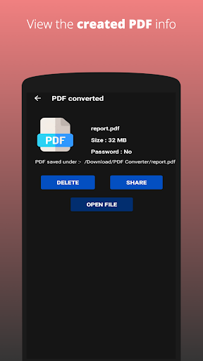 Image to PDF, jpg to pdf (Premium Unlocked) screenshot 5