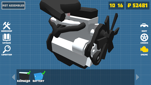 Retro Garage - Car mechanic simulator (Unlimited Money) screenshot 1