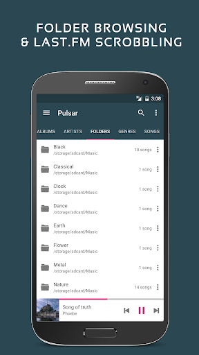 Pulsar Music Player Pro - Mp3 Player, Audio Player (Patcher) screenshot 2