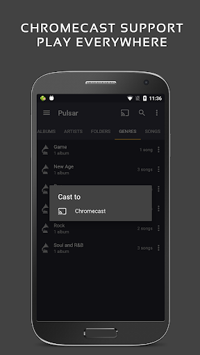 Pulsar Music Player Pro - Mp3 Player, Audio Player (Patcher) screenshot 4