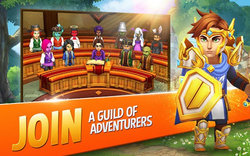 Shop Titans: Epic Idle Crafter, Build & Trade RPG screenshot 2