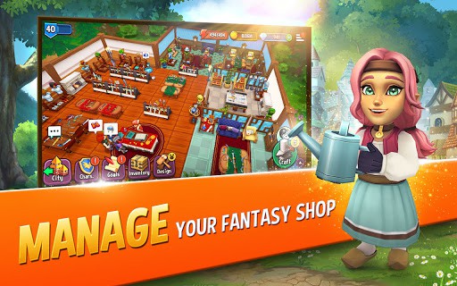 Shop Titans: Epic Idle Crafter, Build & Trade RPG screenshot 5